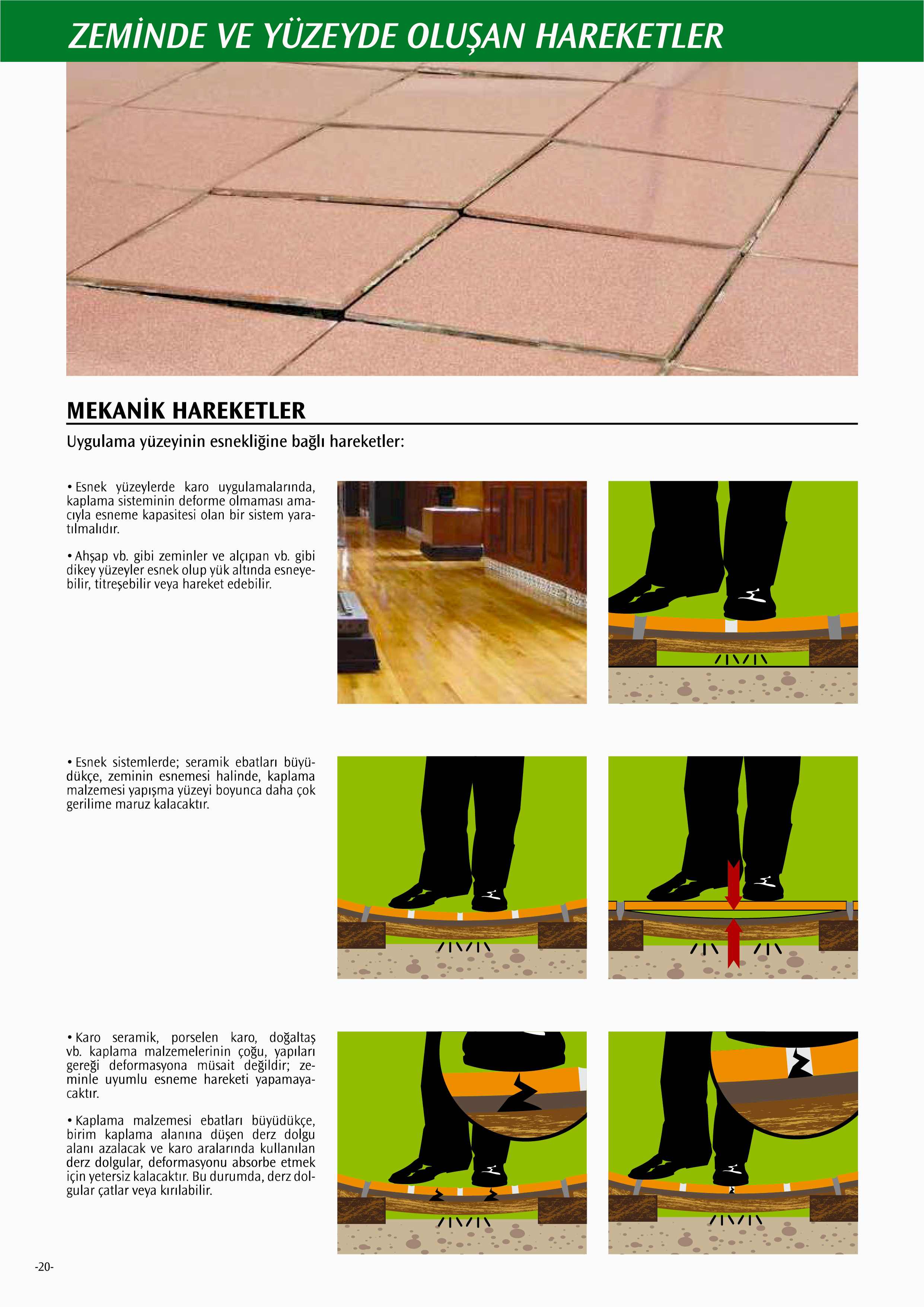 Zeminde ve Yüzeyde Oluşan Hareketler